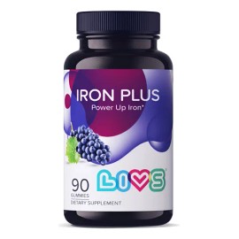 Iron Plus Livs 90 Gomitas Multivitaminico Hierro Vitamina C Uva