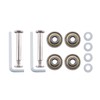 Aetherion 50Mm X 18Mm Luggage Suitcase Replacement Wheels, PU Swivel