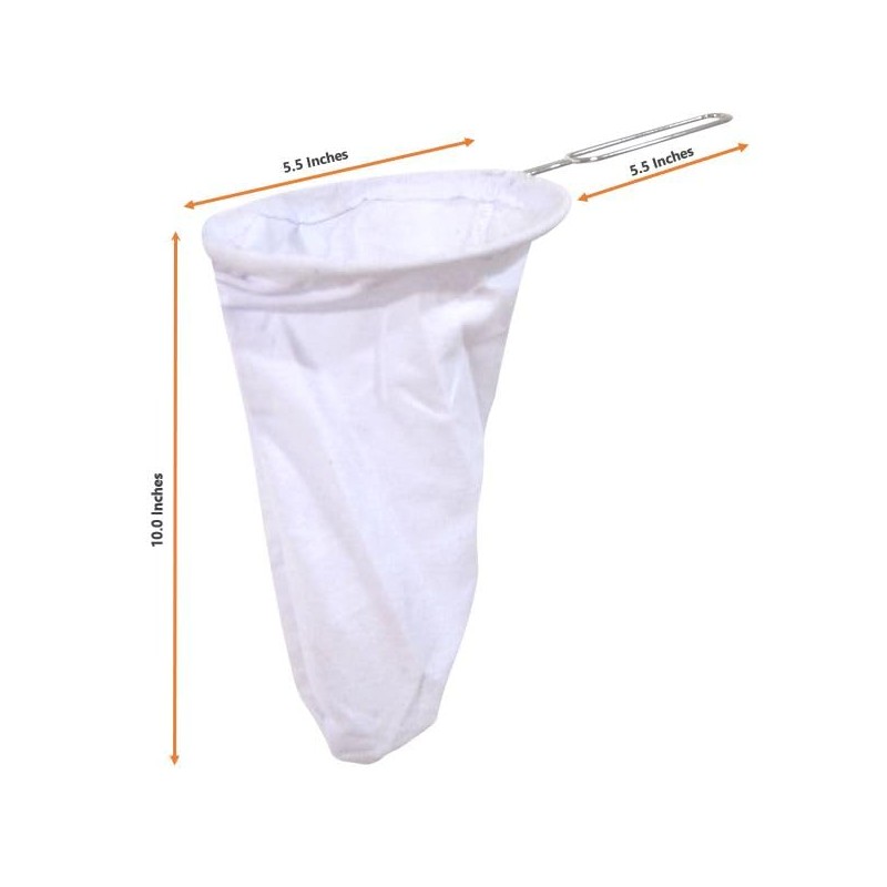 FSBY: Tea/Coffee Filter, Size 5.5 inches, Reusable, Traditional Thai style,