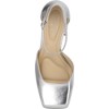 Jessica Simpson Women's Lollah Pump, Silver, 9
