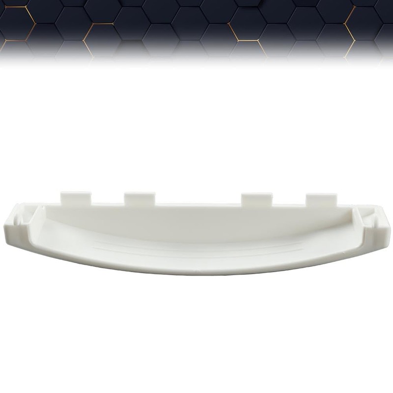 PIT66 White Solid Door Handle, Compatible with GE Dryer WE01X30378