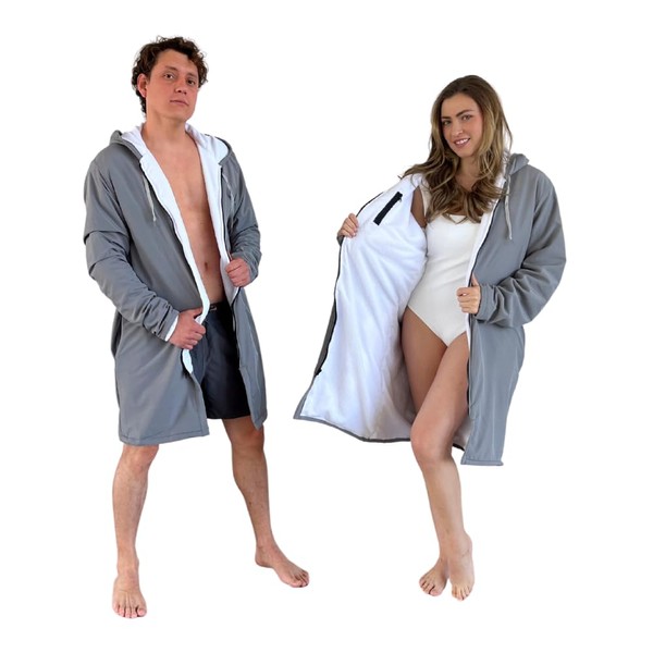 MACAR Waterproof Swim Parka with Towel Lining – Ideal for