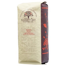 Ralph's Light Roast - Whole Bean Coffee - 1lb-5lb Bag Shade Grown Coffee Roasted by Poverty Bay Coffee Co. (5 lb bag)