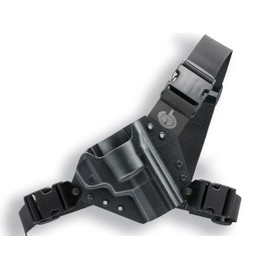 The Original Kenai Chest Holster for a Taurus - Black (Model - Raging Hunter .44, Left)