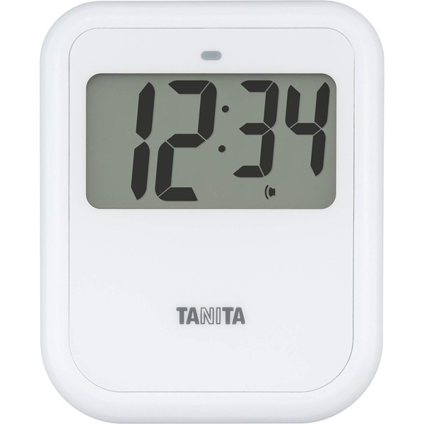 Tanita TD421WH Non-Contact Timer, Large Screen, 100 Seconds, Hygienic, Hand Wash, White