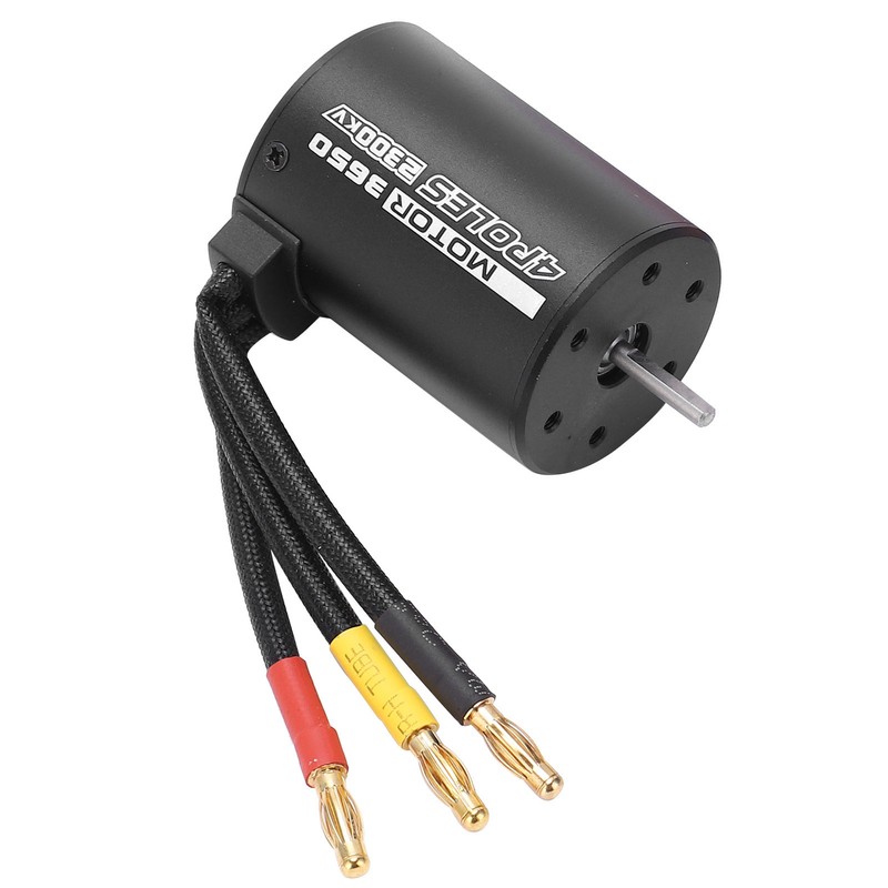 3650 2300KV+120A Durable Brushless ESC Kit Suitable for 1/10 RC