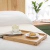 Gibson Home Continental Bamboo Bed Tray with Folding Legs, for