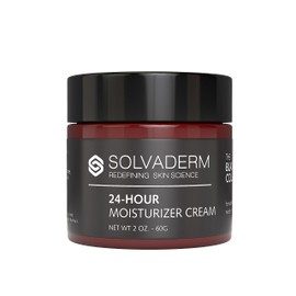 Solvaderm for Men Anti-Aging 24-Hour Moisturizer Cream for Deep Hydration and Antioxidant Support (2 oz / 60g)