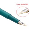 Hongdian Green Forest Fountain Pen Blade Nib Classic Design Calligraphy