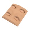 Lash Mannequin Head 2 Pairs Removable Replacement Eyes 3D Simulation