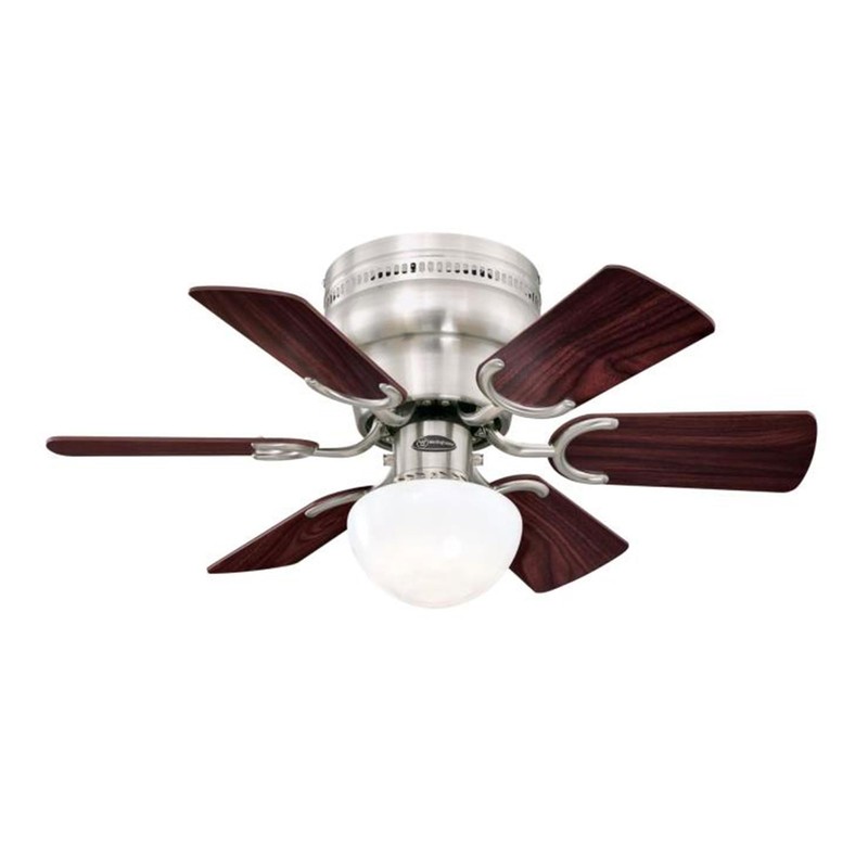 Westinghouse Hadley 30 Inch Brushed Nickel Finish Ceiling Fan with