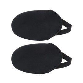 1 Pair Outdoor Half Glove Covers Thermal Insulation Windproof Cycling Mountaineering Black