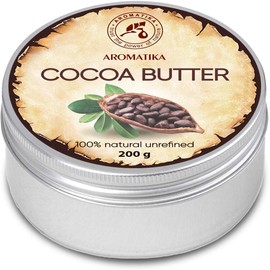 Cocoa Butter 200 g South Africa - Cocoa Butter Unrefined - Native Pure & Natural Cocoa Butter for Lip Care - Stretch Marks - Hair - Body Butter