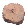 SEIWEI 5pcs 6# Bladed Treble Hooks with Willow Blade Replacement