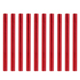 Azarxis Tubos de Reparación de Poste de Carpa Aluminio para Polos del Diámetro de 7,9-8,5mm para Senderismo Acampar (Rojo - 10 Pcs)