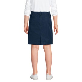 Lands' End Girls Active Performance Chino Skort Top of The Knee 6 Classic Navy