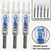 3PCS Archery Lighted Nocks Plastic Automatic with Switch 6.2mm Inner