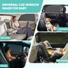 2 Stück Sonnenschutz Auto Baby, Autofenster Sonnenschutz, Universal Auto Elastizitä