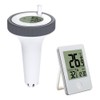 Xuegier Wireless Pool Thermometer Floating Easy Read Digital Pool Thermometer