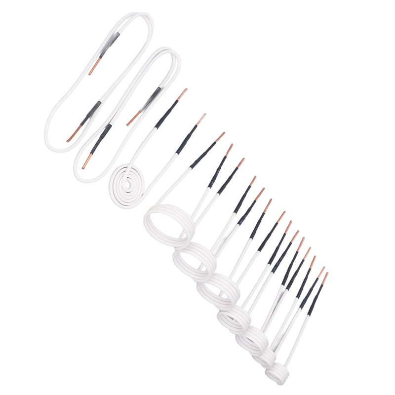 10PCS Induction Heater Coils 2.5mm Brass Core Electric Heat Induction