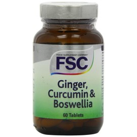FSC Ginger Curcumin and Boswellia - Pack of 60 Tablets