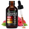 acentiallabs Vitamin B12 Liquid Drops, B12 Sublingual 5000 mcg, Vitamin