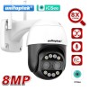 Unitoptek 8x Zoom Dual Lens 2 Way Auido WIFI CCTV