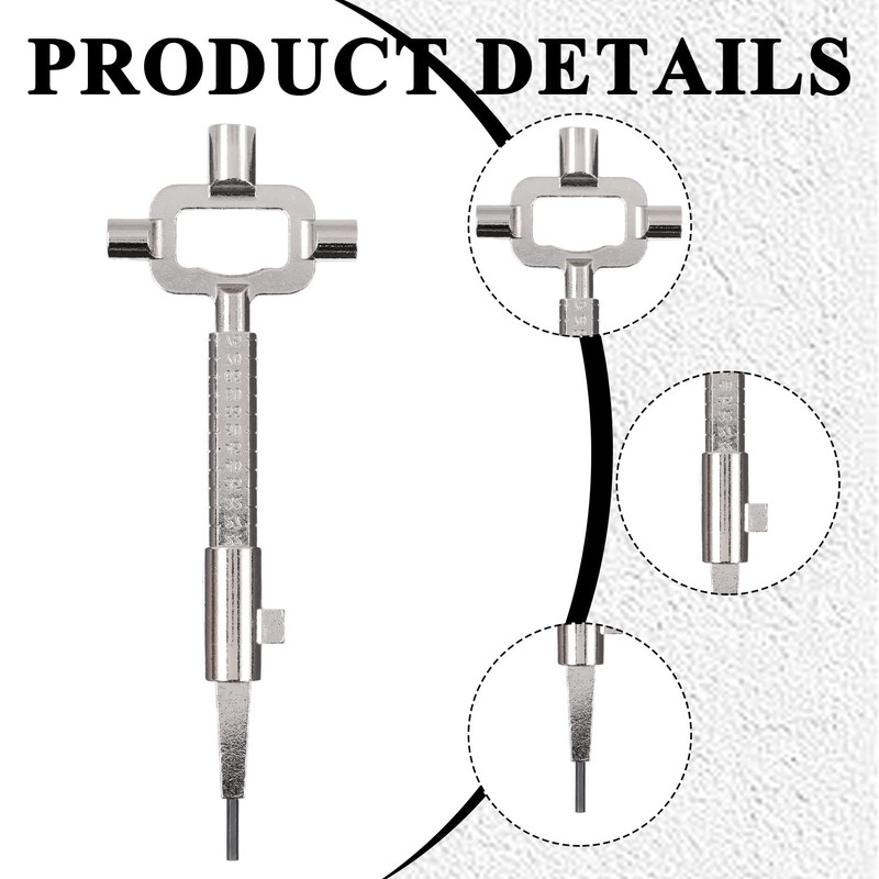 Locksmith Tools, Versatile Cylinder Gauge Cam Turner, Construction Master Key