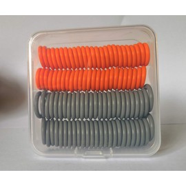 HAKATOP (100pk) New Pressure Washer O-Rings Seal Kits for 1/4"&3/8'' Quick Coupler