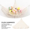 Stuffed Animal Toy Hammock, Boho Hanging Macrame Stuff Toys Organizer