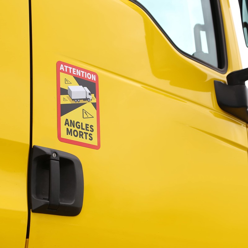 Strobo Angles Morts Magnetic Signs and Stickers