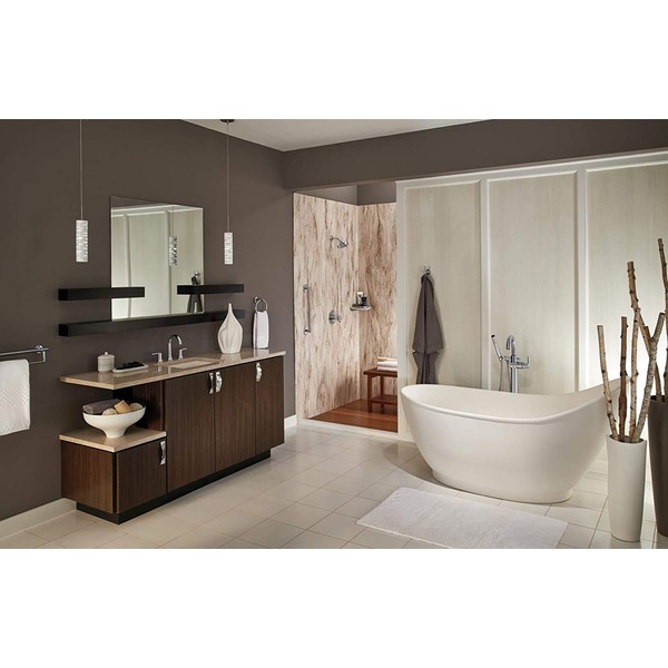 Delta Faucet 75925-BL Trinsic Double Towel Bar, Matte Black