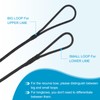 sourcing map Traditional Recurve Bow String Replacement AMO 70" in