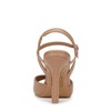 Naturalizer Womens Lala High Heel Dress Sandal Taupe Tan Leather