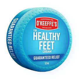 O'Keeffe's - Crema para pies Healthy Feet, tarro de 3.2 onzas