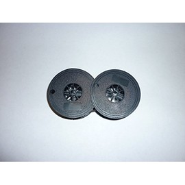 Swartz Ink Products-Smith Corona Standard/Sterling and Others Compatible Black and White Twin Spool Typewriter Ribbon