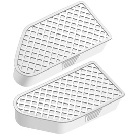 ZSJO Bed Rail Stake Pocket Covers Fit for Chevy Colorado/GMC Canyon 2023 2024 2025 2026,Stake Pocket Cover Set of Two.(NOT fit Silverado & Sierra)(White Grid)