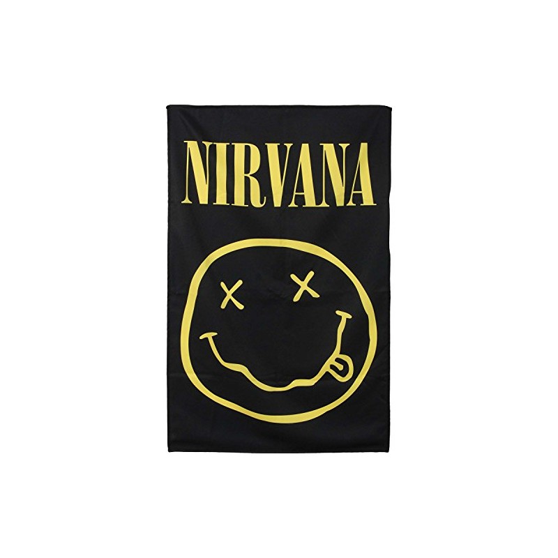 Nirvana Poster Flag
