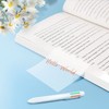 100Pcs Transparent Sticky Notes, Clear Sticky Note Pads 70 *