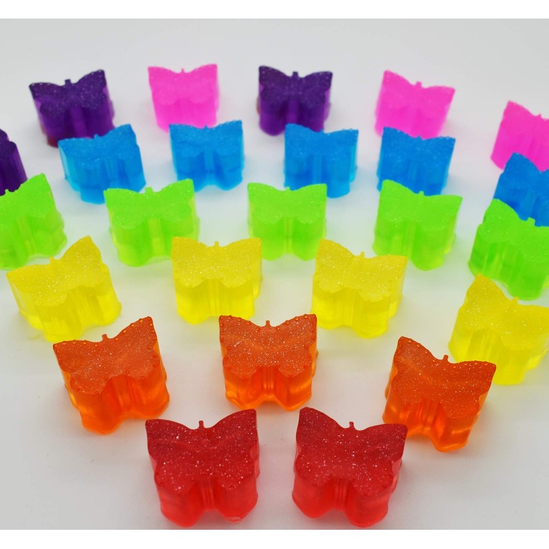 50 x Mini Soap Shapes - Handwash Bars Party Favours