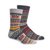 Wool Socks for Men & Women, 2 pairs Nordic Socks,