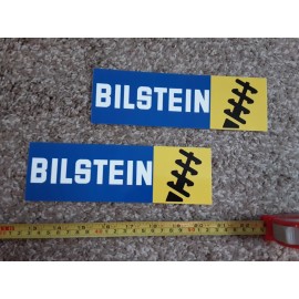 BILSTEIN Lot of 2 BILSTEIN Shocks Struts Racing Decals Sticker NHRA Nascar Lift Kit Truck