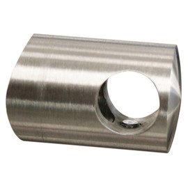 Cross Bar Holder for Diameter Bar 10 mm and Round Tube Diameter 42.4 mm Stainless Steel V2A Truss Holder Tube Clip Handrail VA Stair Railing Stair Railing Stairs Balcony Railing Patio Railing Balcony
