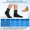 SuzziPad Cold Therapy Socks, Adjustable Ankle Ice Pack Wrap for