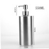 ULTECHNOVO Stainless Steel Soap Dispenser with Rust Pump Cylindrical Hand