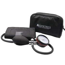 Medimetrics Baumanómetro Aneroide Integral Brazo Tipo Palma Con Estuche 5762-C6V1 Color Negro