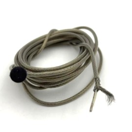 ECO Lighting Replacement nickel low voltage pendant G4 socket with 8' Field-Cuttable Wire