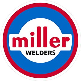 2 Pack Vinyl Sticker Decal Miller Welder 1960 Vinyl Decal, 5 in. x 5 in.