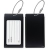 2X Metal Luggage Tags, ID Identifier Name Tag Address Labels