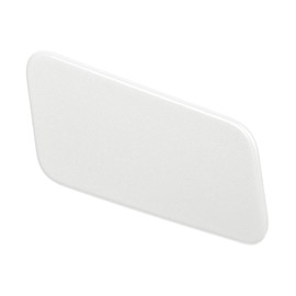 HEROFFIX Front Right Bumper Headlight Washer Nozzle Cover Cap No.8535360080A0 Bumper Trim Nozzle Cover for Lexus LX570 2016-2021 White Plastic 1 Pcs